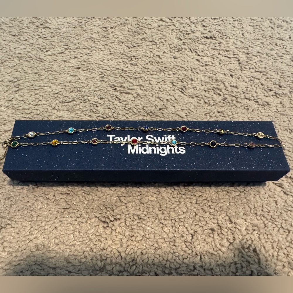 Taylor Swift bejeweled necklace official merch